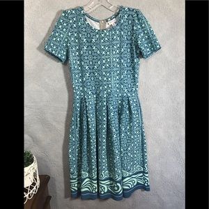 LuLaRoe Amelia Dress Sz Medium